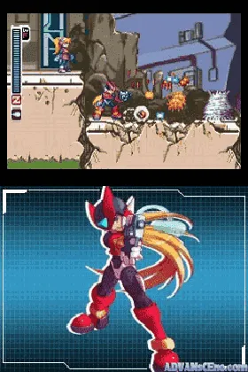 Mega Man Zero Collection (Europe) screen shot game playing